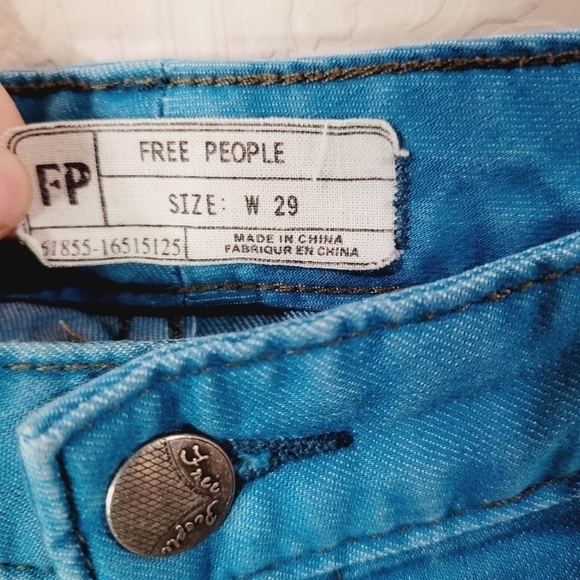 Free People straight leg jeans - Picture 7 of 11